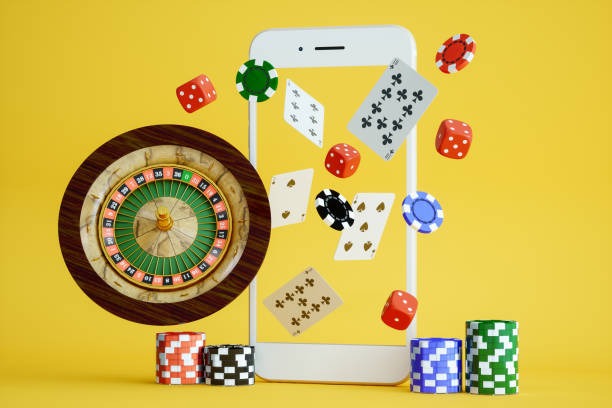 Slot game selection and sportsbook odds display on Android app