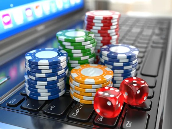 Mobile interface showing table selection menu with stake levels and live dealer status